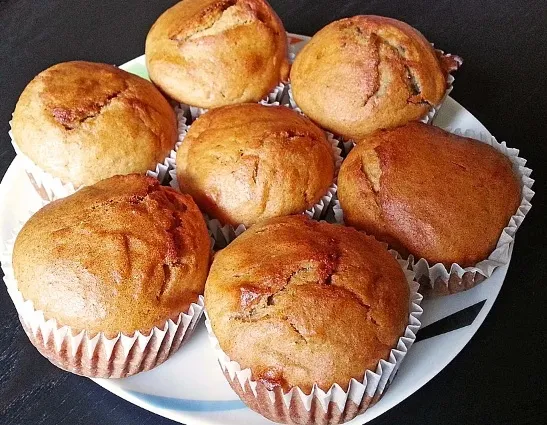 Blitzschnelle saftige Bananenmuffins