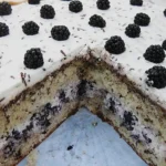 Brombeer - Stracciatella - Torte