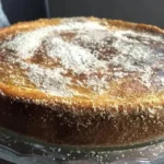 Herbstlicher veganer Kürbis-Käsekuchen ohne Boden