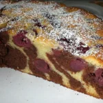 Kirsch Zebra Rührkuchen