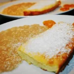 Quarkauflauf mit Mangopüree