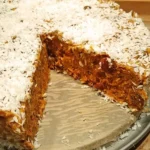Rohkost Möhrenkuchen