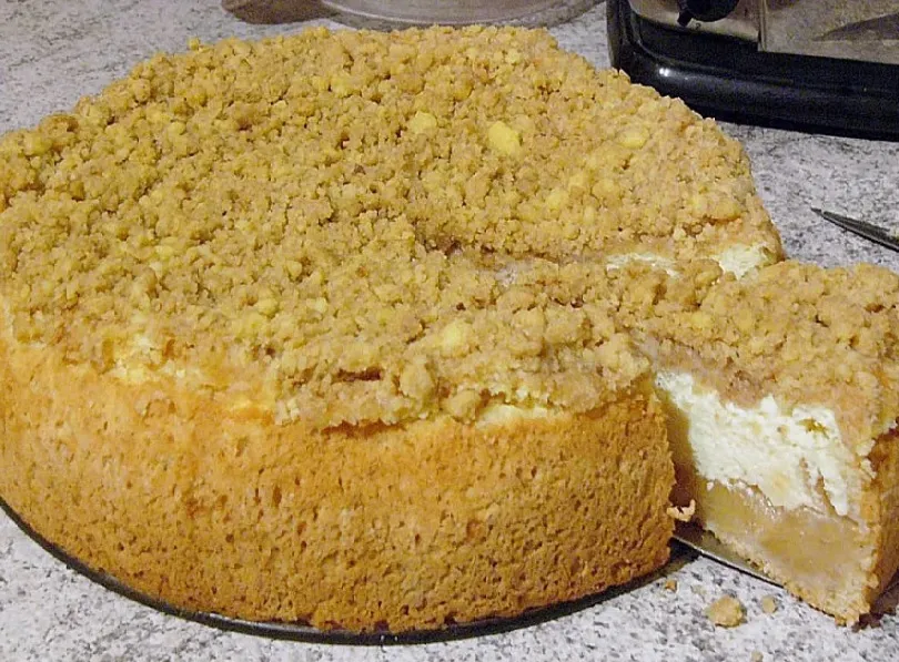 Schlesischer Apfel - Streusel Kuchen