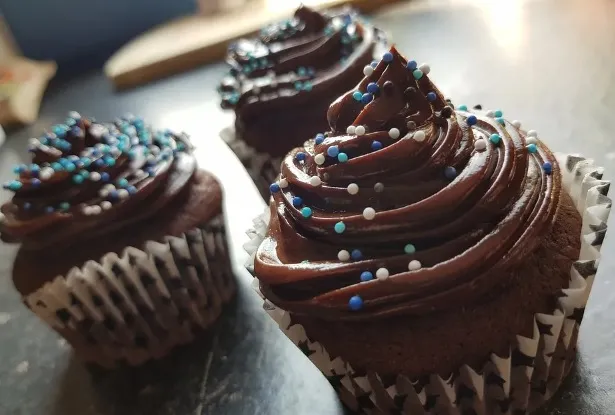 Schokoladensünde Cupcakes