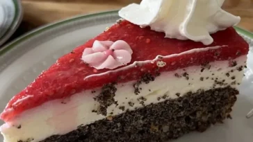 Topfen-Mohn-Torte