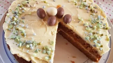 Möhren-Kuchen mit Cream Cheese-Frosting