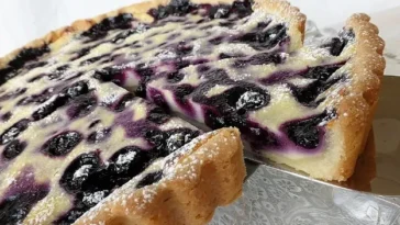 Blaubeertarte