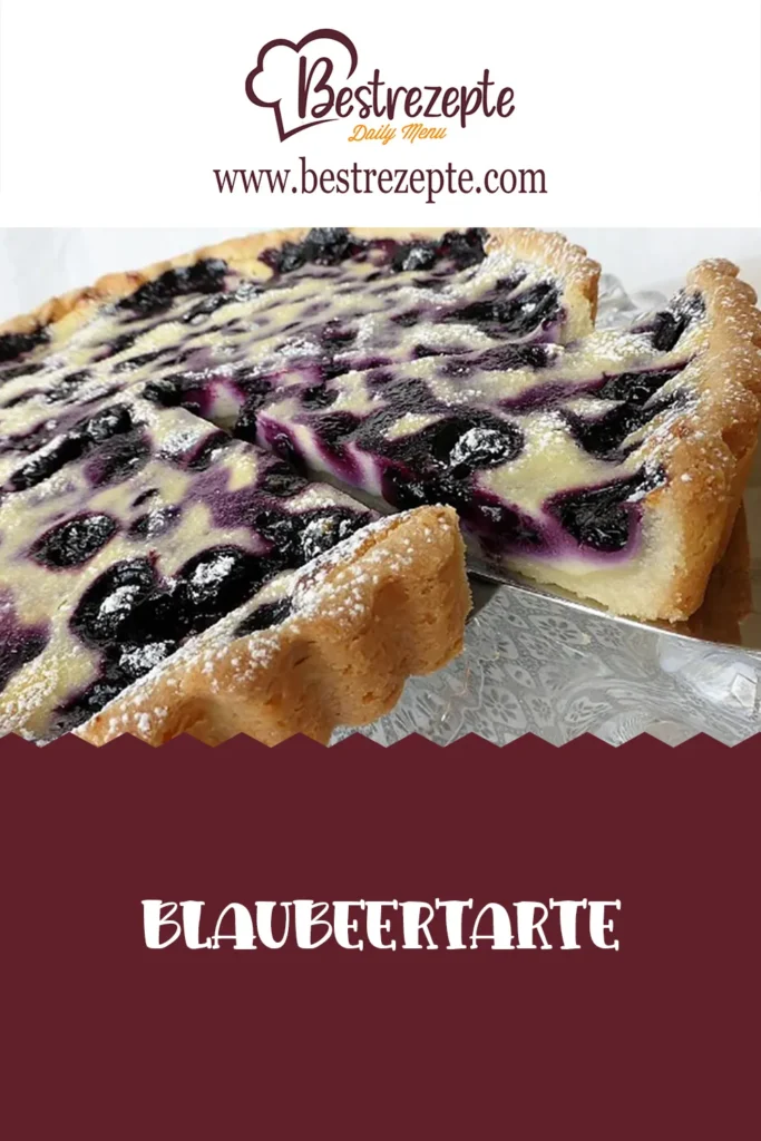 Blaubeertarte 