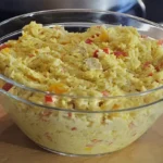 Curry-Reissalat mit Hühnchen