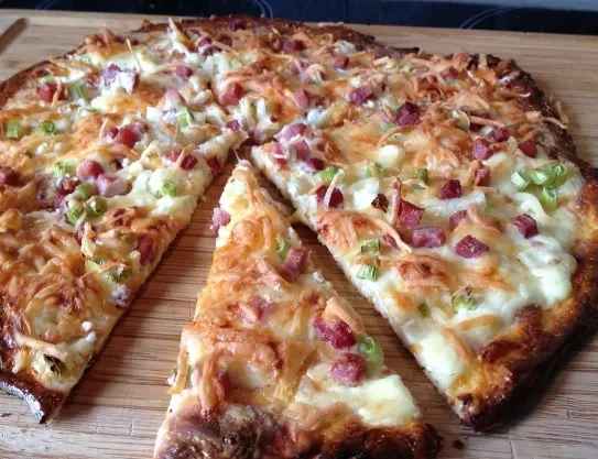 Low Carb-Keto-Flammkuchen