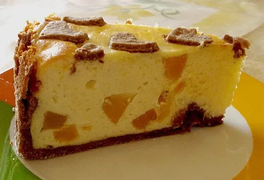 Mascarpone Pfirsich Zupfkuchen