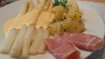 Spargel aus dem Ofen - ideal für Gäste