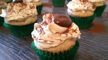 Tiramisu Cupcakes mit Mascarponecreme