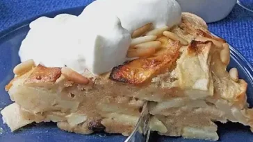 Apfeltarte mit Zimt und Kardamom