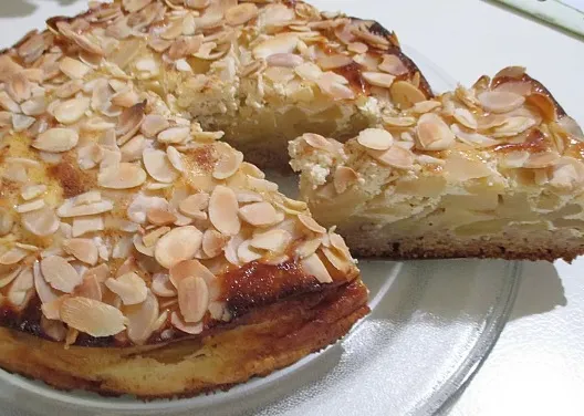 Gewürzter Apfel Schmandkuchen