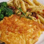 Hähnchenschnitzel in Parmesanhülle