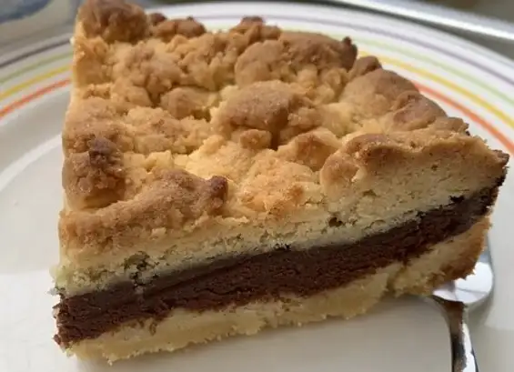 Kleiner Streuselkuchen mit Schokolade