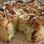 Knoblauch Faltenbrot