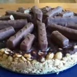 Snickers-Torte ohne Backen