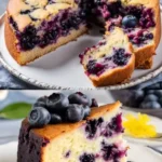 Blaubeerkuchen ohne Eier