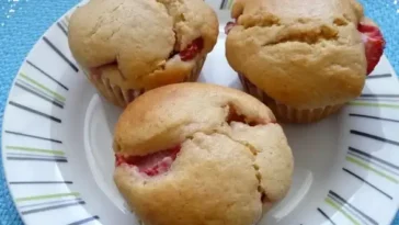 Erdbeer-Limetten-Muffins