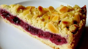 Streusel-Kirsch-Kuchen