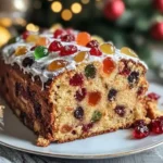 Amaretto-Früchtekuchen zu Weihnachten