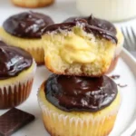 Boston Cream Pie Cupcakes