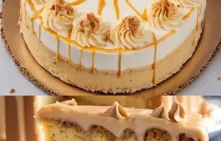 Butterscotch Bliss Cake ohne Eier