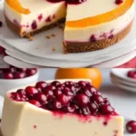 Cranberry-Orangen-Käsekuchen