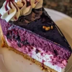 Cremiger Käsekuchen mit köstlichen Blaubeeren