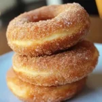 Hefe-Donuts mit Apfelwein, Zimt und Zucker