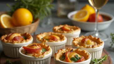 Individual Lobster Pot Pies with Puff Pastry