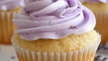 Lavendel-Vanille-Cupcakes