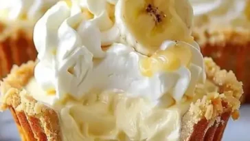 Mini-Bananencremetörtchen ohne Backen