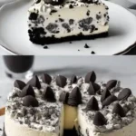 Oreo-Kekse-und-Cream-Käsekuchen