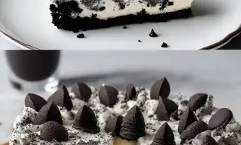 Oreo-Kekse-und-Cream-Käsekuchen