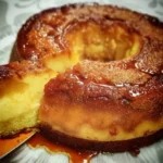 Puddingkuchen mit Kondensmilch portugiesisches Dessert