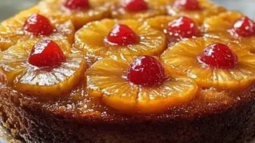 Schneller Ananas-Upside-Down-Kuchen