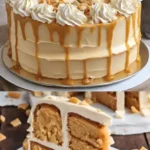 Wunderschöner Butterscotch-Kuchen