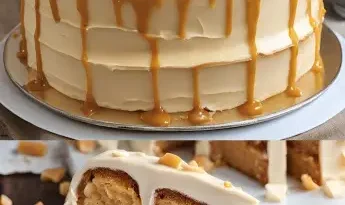 Wunderschöner Butterscotch-Kuchen