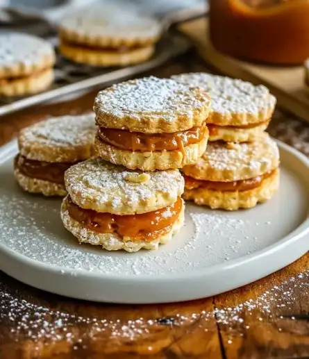 Alfajores Kokos-Dulce-de-Leche-Keks