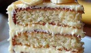 Banana Bliss Cake mit samtigem Frischkäse-Frosting