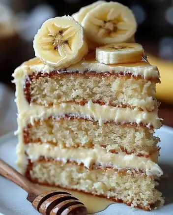 Banana Bliss Cake mit samtigem Frischkäse-Frosting