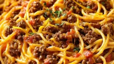 Eintopf-Taco-Spaghetti