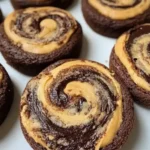 Erdnussbutter-Brownie-Swirl-Kekse