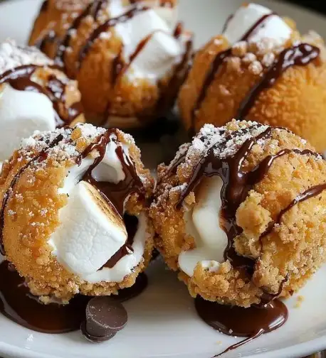 Frittierte S’mores-Bomben