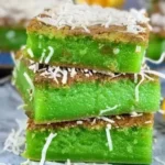 Mochi-Kuchenriegel mit Pandan-Kokosnuss und Hawaii-Butter