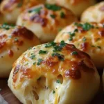 Pillsbury Biscuit Garlic Butter Cheese Bombs