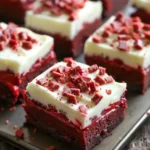 Red Velvet Brownies mit Frischkäse-Frosting